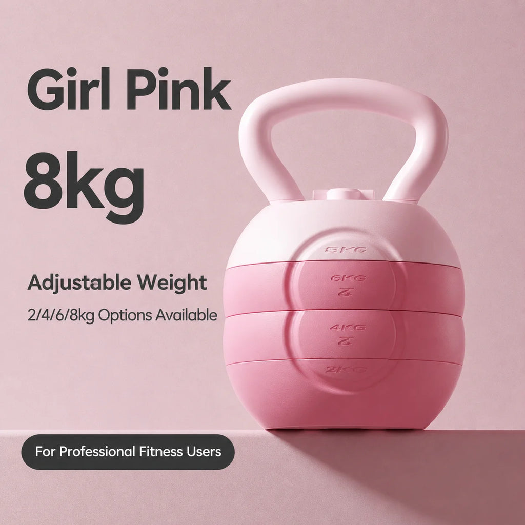 Adjustable Water Filled Kettlebell for Women Home Gym Glute Hip Workout Weight Training Fitness Equipment