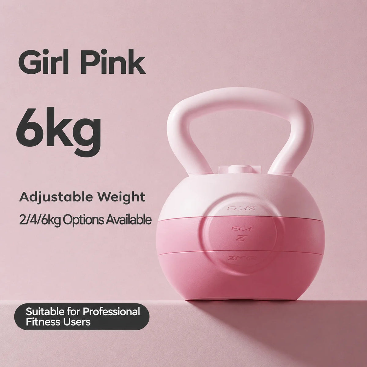 Adjustable Water Filled Kettlebell for Women Home Gym Glute Hip Workout Weight Training Fitness Equipment
