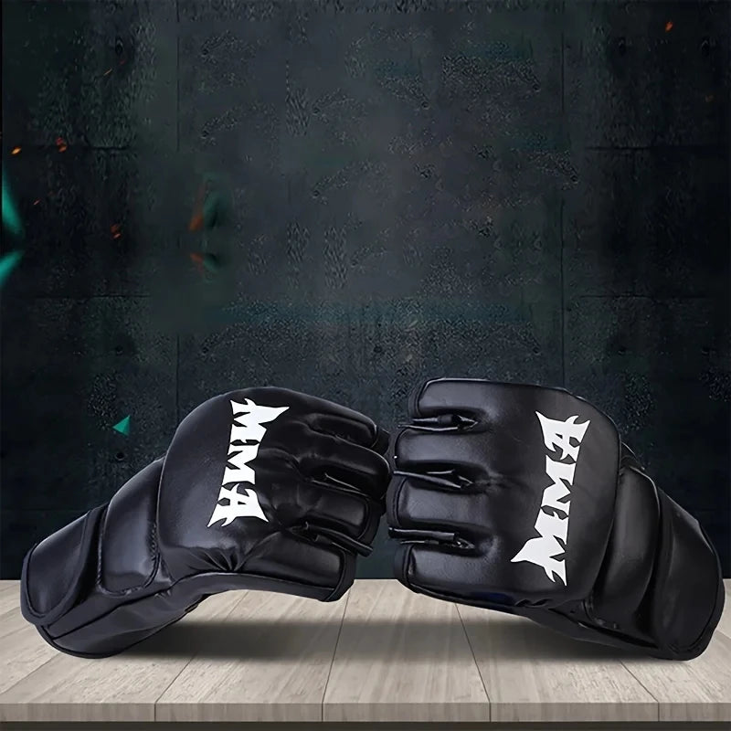 Kick MMA Boxing Gloves for Men Women PU Karate Muay Thai Guantes De Boxeo Free Fight MMA Sanda Training Adults Kids Equipment
