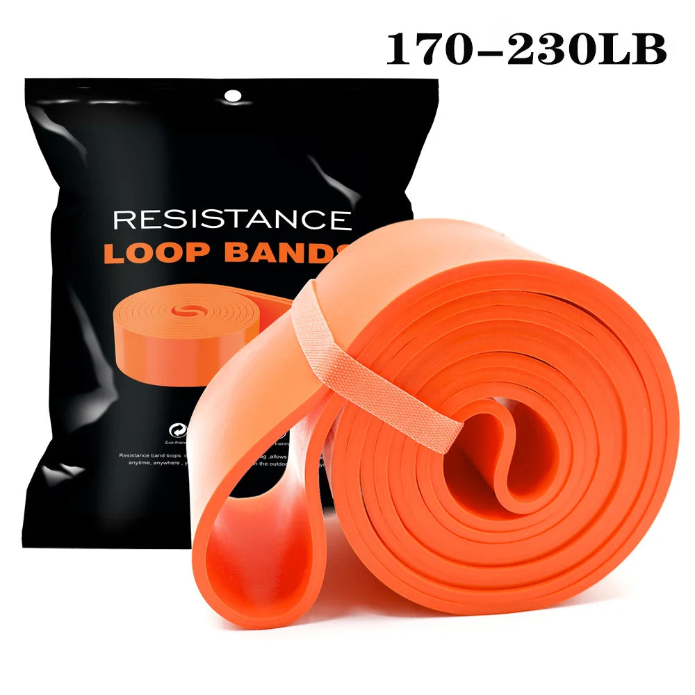 Pull-up assist band 170–230 lb · Orange