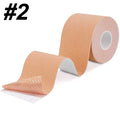 5 Roll Kinesiology Tape Precut | Waterproof Elastic Athletic Tape, Adhesive Sports Tape for Muscle Pain Relief & Joint Support