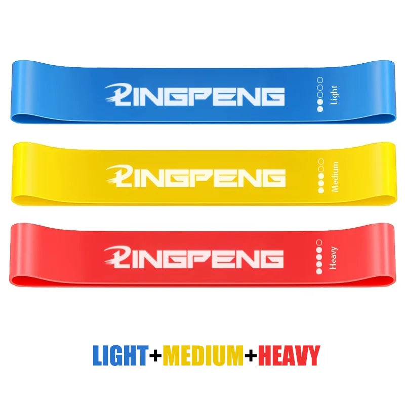 5pcs Fitness Resistance Bands Set-Include 5Colors,Exercise Tension Bands,Working Out,Exercise Gym,Yoga Training and Home Fitness