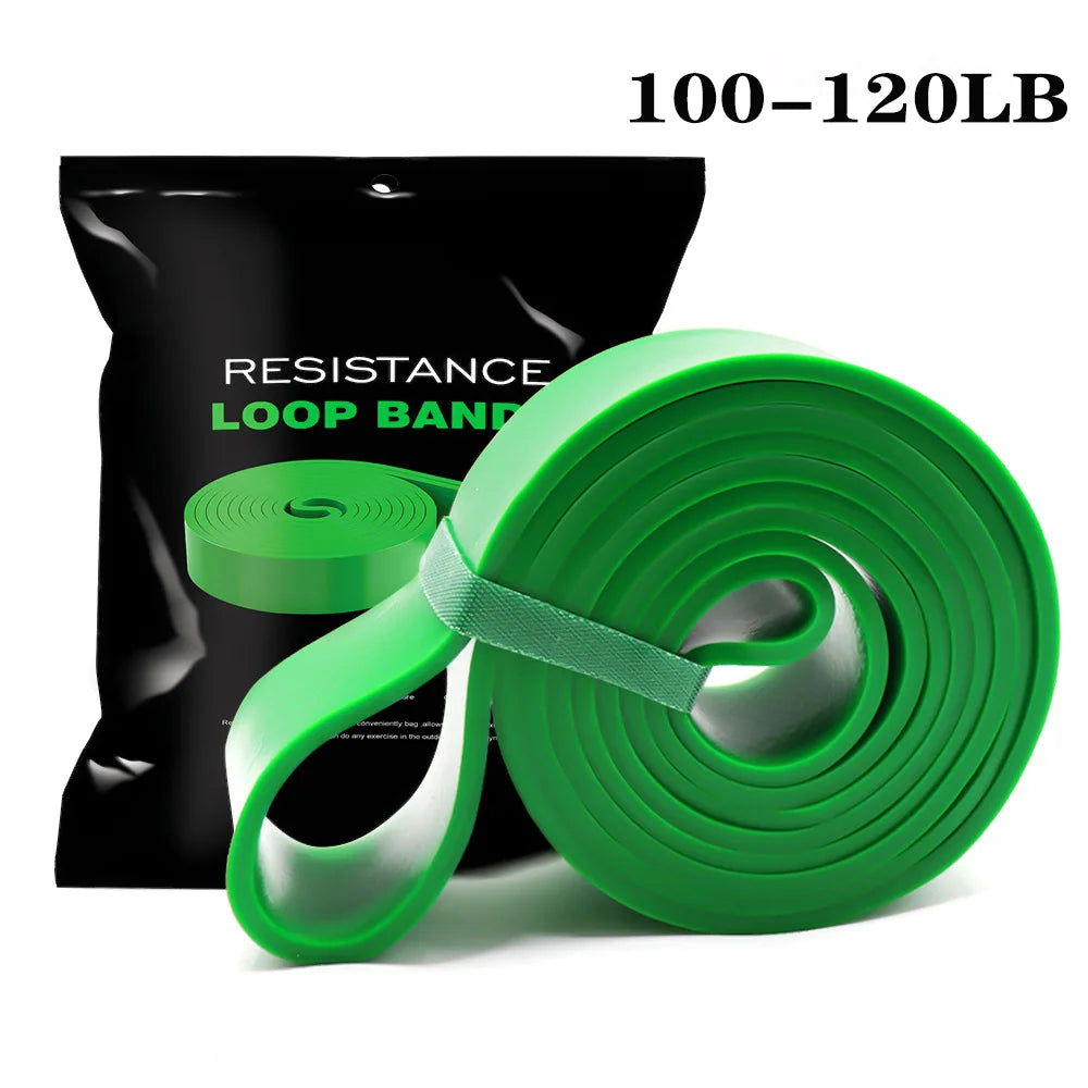 Pull-up assist band 100–120 lb · Green