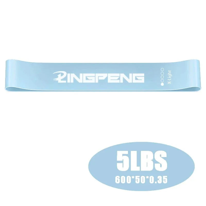 5pcs Fitness Resistance Bands Set-Include 5Colors,Exercise Tension Bands,Working Out,Exercise Gym,Yoga Training and Home Fitness