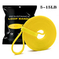 Pull-up assist band 5–15 lb · Yellow
