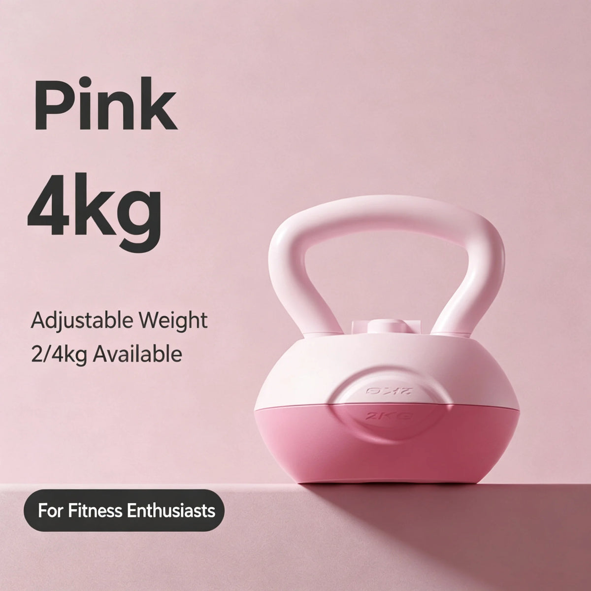 Adjustable Water Fillable Kettlebell 2-10KG Variable Weight Kettle Bell Portable Home Gym Equipment for Full Body Glute Leg