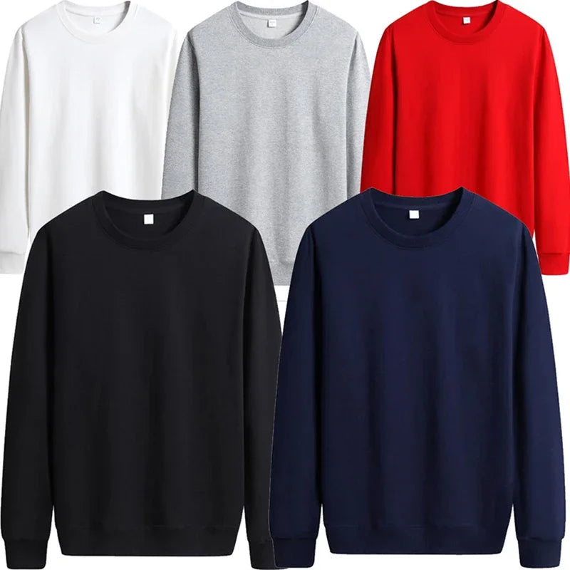Sweat à capuche fin et élégant de couleur unie pour homme, idéal pour un style urbain décontracté en automne