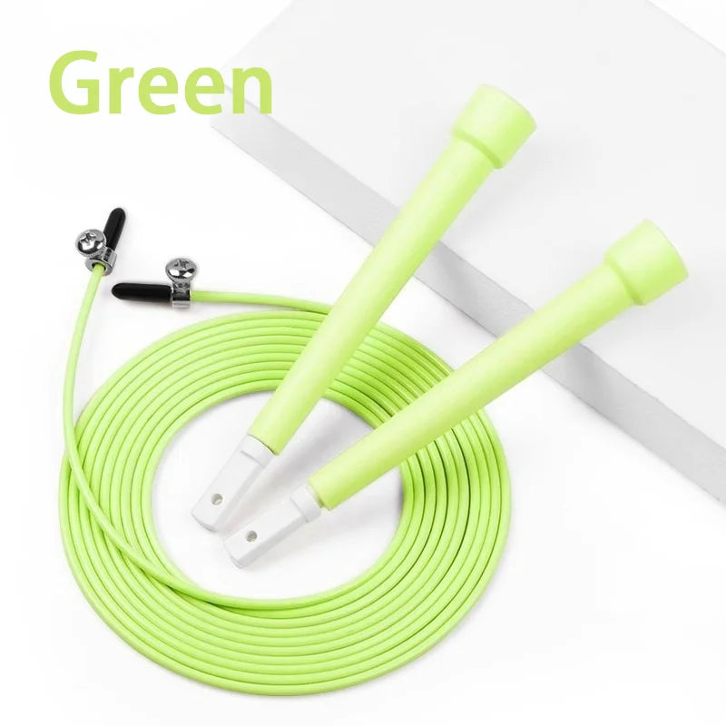 Professional Speed Jump Rope with 360° Swivel Ball Bearings, 3 Meters Adjustable Rope Anti-Skip Handle for Fitness &MMA Training
