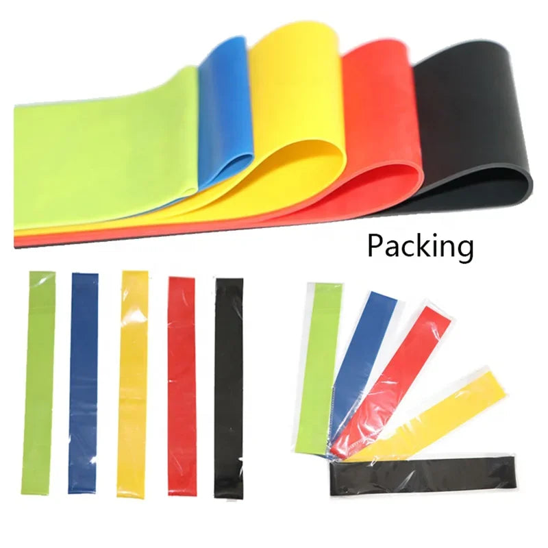 Kit de bandes de résistance 2,5 kg à 13,5 kg, bandes d'exercice élastiques pour yoga, pilates et fitness, pour hommes et femmes, entraînement à domicile ou en extérieur