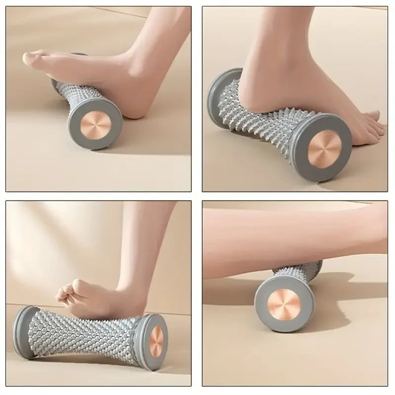 Foot Massager Massage Roller Yoga Massage Ball Plantar Fascia Roller Muscle Relaxation Care Plastic Manual Foot Massager Rollers