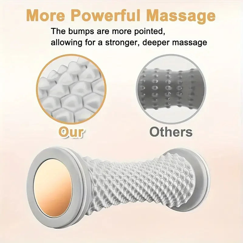 Foot Massager Massage Roller Yoga Massage Ball Plantar Fascia Roller Muscle Relaxation Care Plastic Manual Foot Massager Rollers