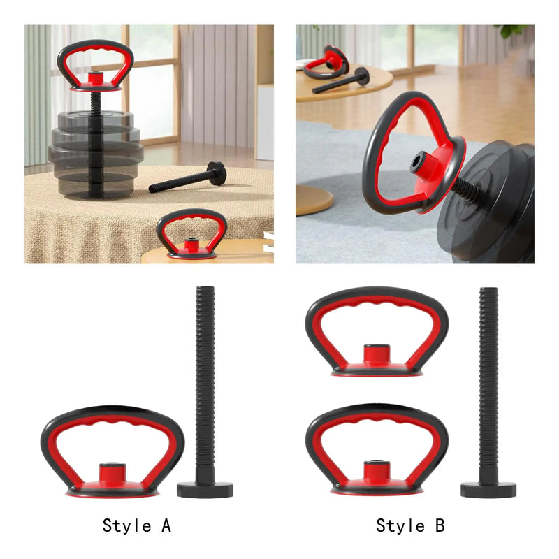 Poignée de kettlebell portable multifonctionnelle, prise de kettlebell pour pompes, musculation, entraînement en intérieur, salle de sport et voyage