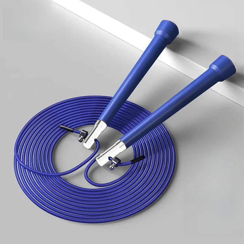 Professional Speed Jump Rope with 360° Swivel Ball Bearings, 3 Meters Adjustable Rope Anti-Skip Handle for Fitness &MMA Training